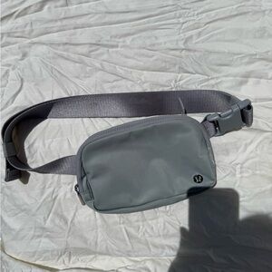 Lululemon Athletica Gray Belt Bag Sleek Minimalist Design